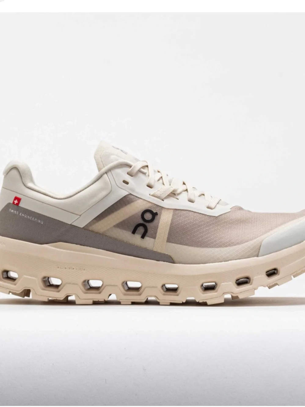 On Running Cloudvista 2 Men's Sneaker — cream/Desert Sz 11 - Picture 2 of 7